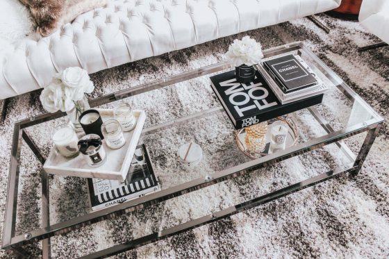 How To Style Your Rectangular Coffee Table