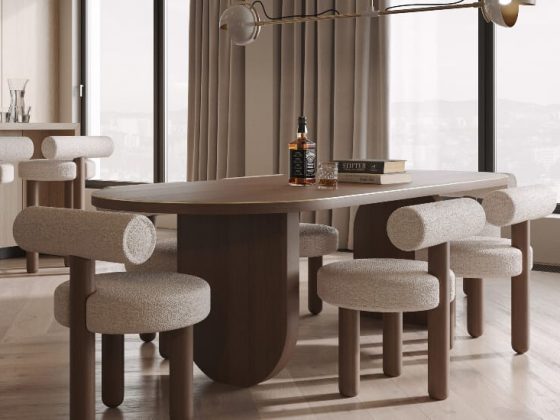 Japandi Dining Tables for a Cozy Dining