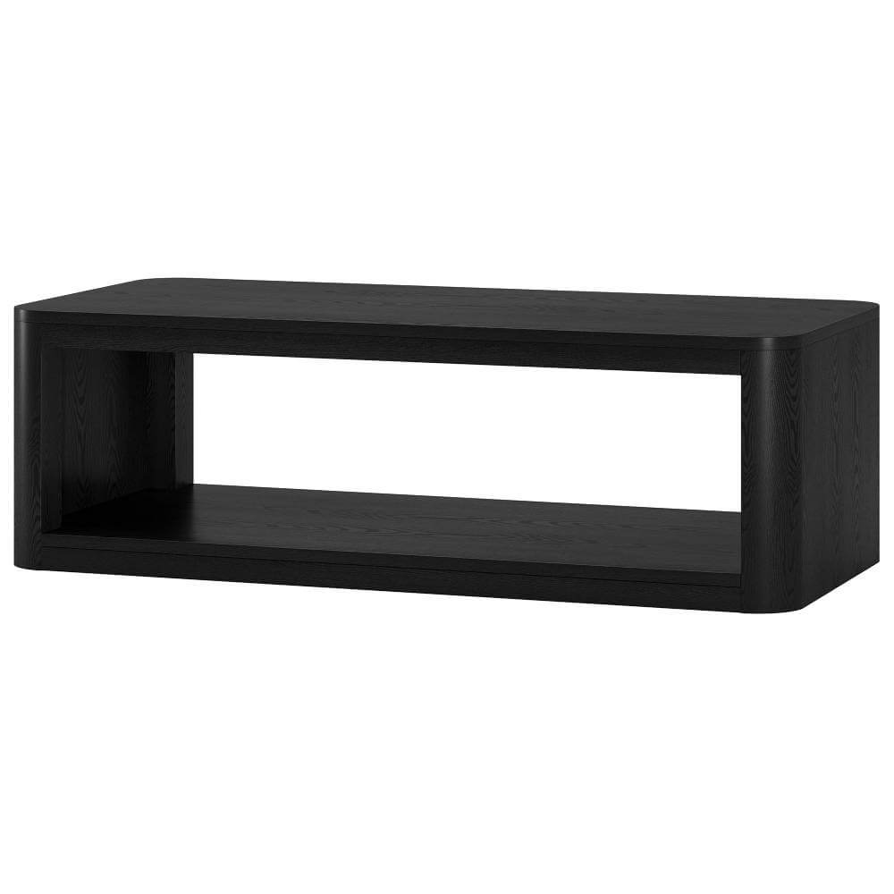 47 Wide Rectangular Japandi Coffee Table in Grain