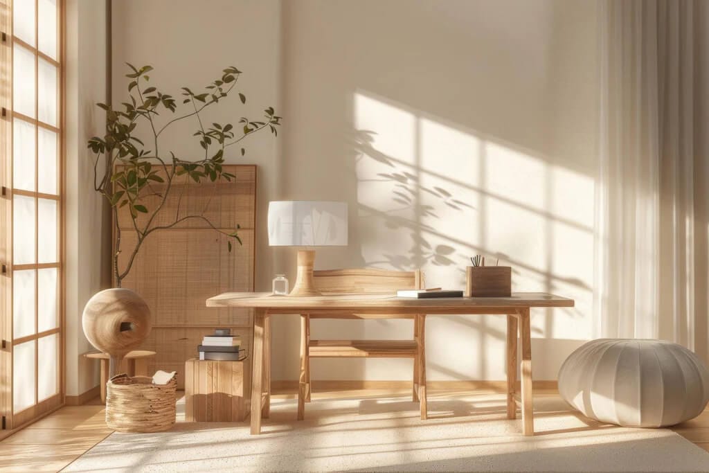 Japandi Home Office