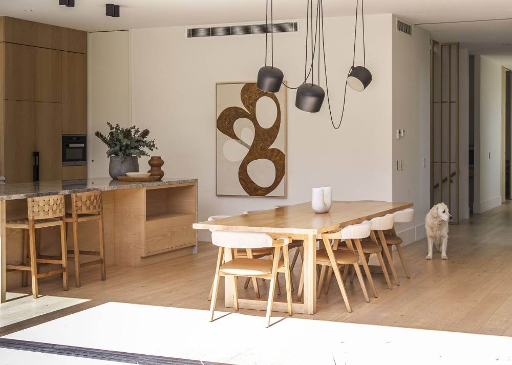 Japandi Kitchen and Dining Room
