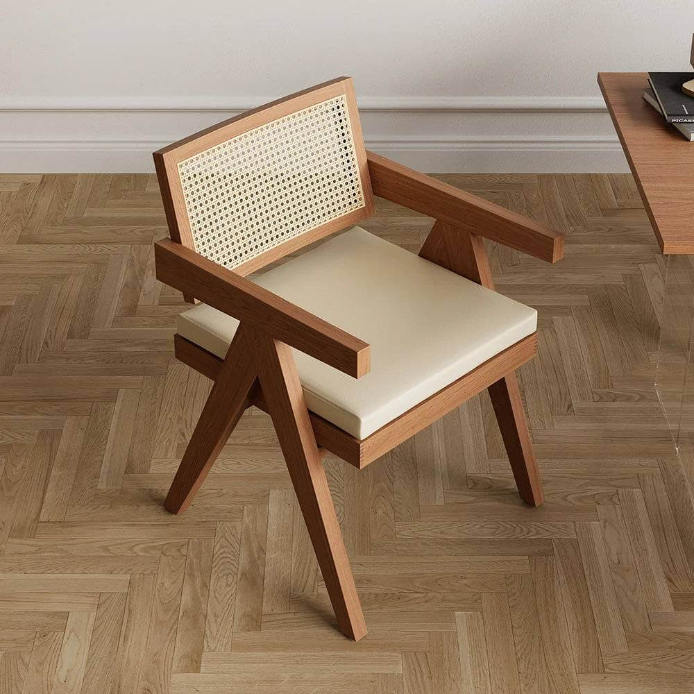 Japandi Rattan Dining Chair