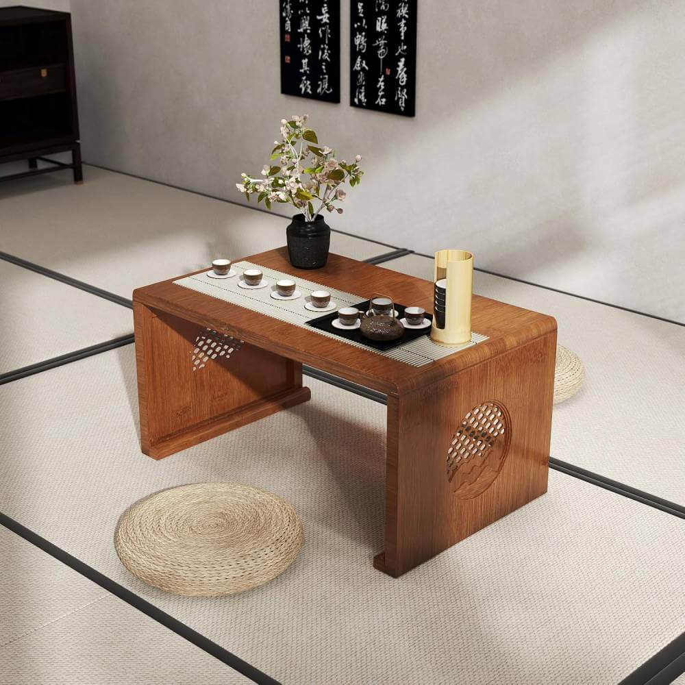 Low-Profile Japanese Coffee Table