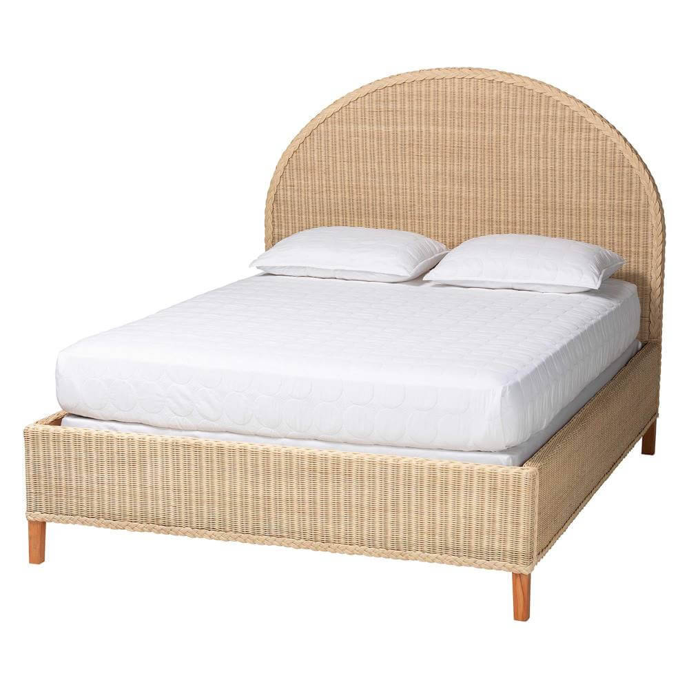 Bali and Pari Lanica Japandi Bed Frame Queen