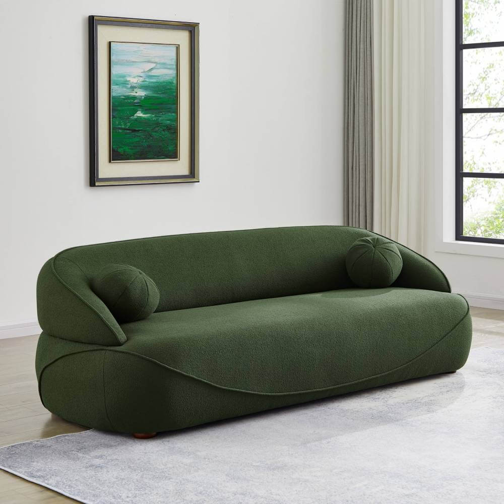 Borsan Japandi Curvy Sofa Couch