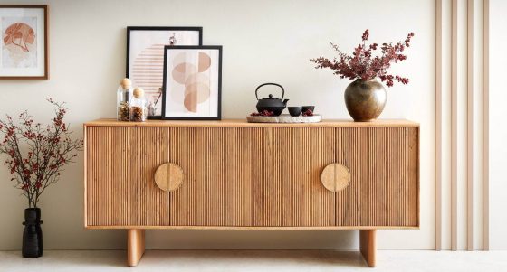 Japandi Sideboards to Keep Your Home Looking Neat and Calm