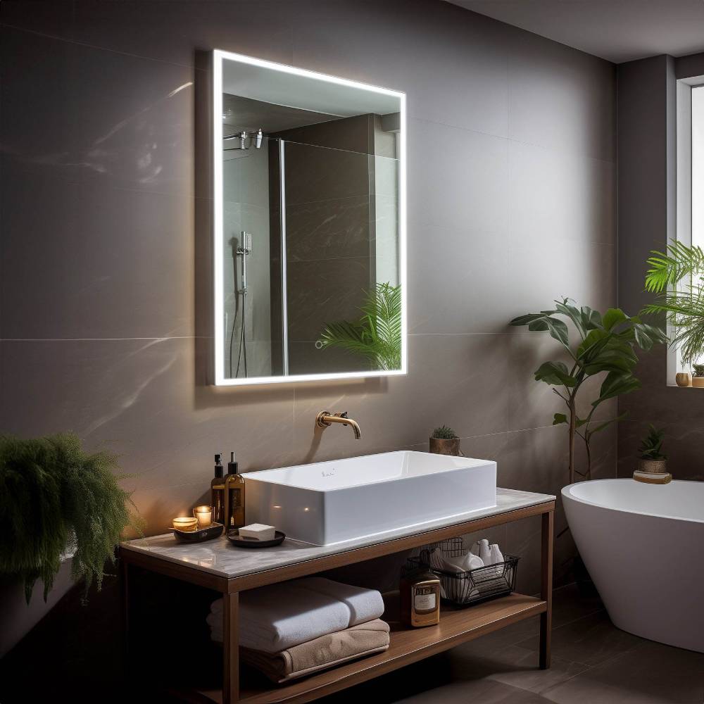 Backlit LED Mirrors to Enhance Your Luxury Bathroom
