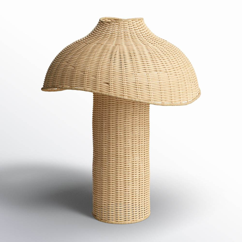 Dickson Wicker Rattan Novelty Lamp