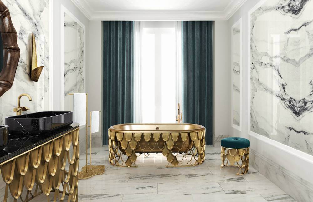 Luxe Vanity Stool for Your Luxury Bathroom