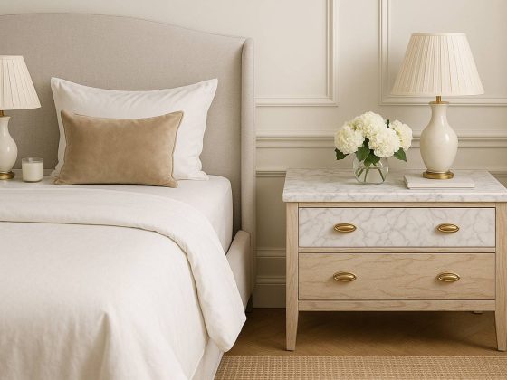 The Best Marble Top Nightstands for a Timeless Bedroom Look