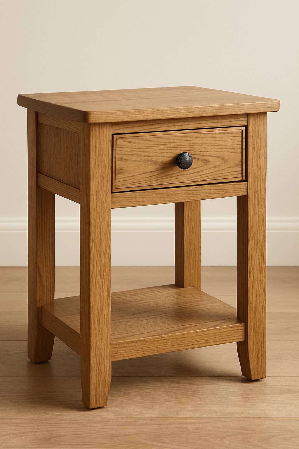Oak Wood Nightstands
