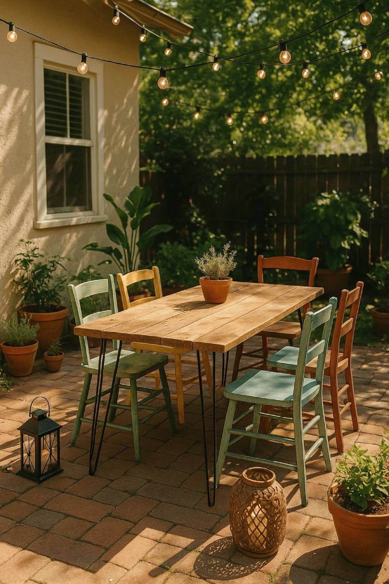 outdoor patio ideas diy outdoor dining set