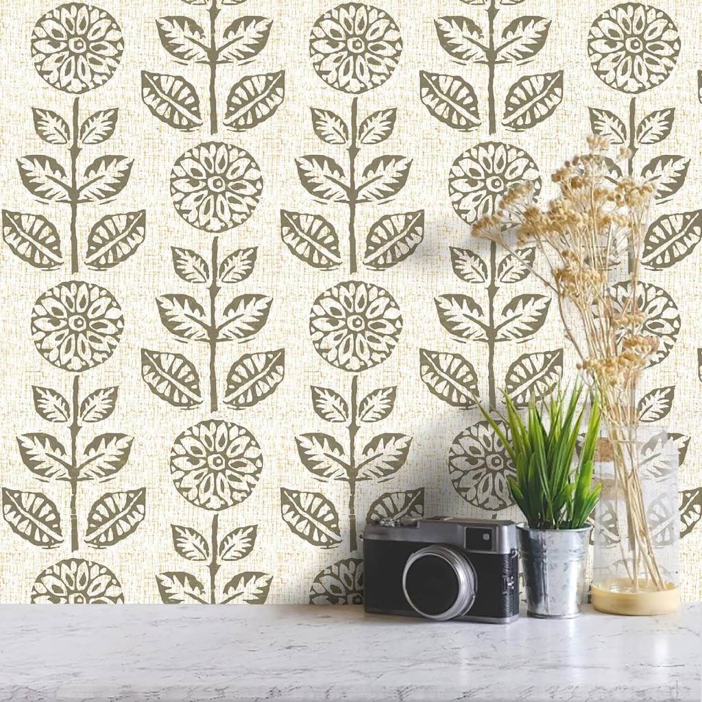 Floral Peel and Stick Wallpaper