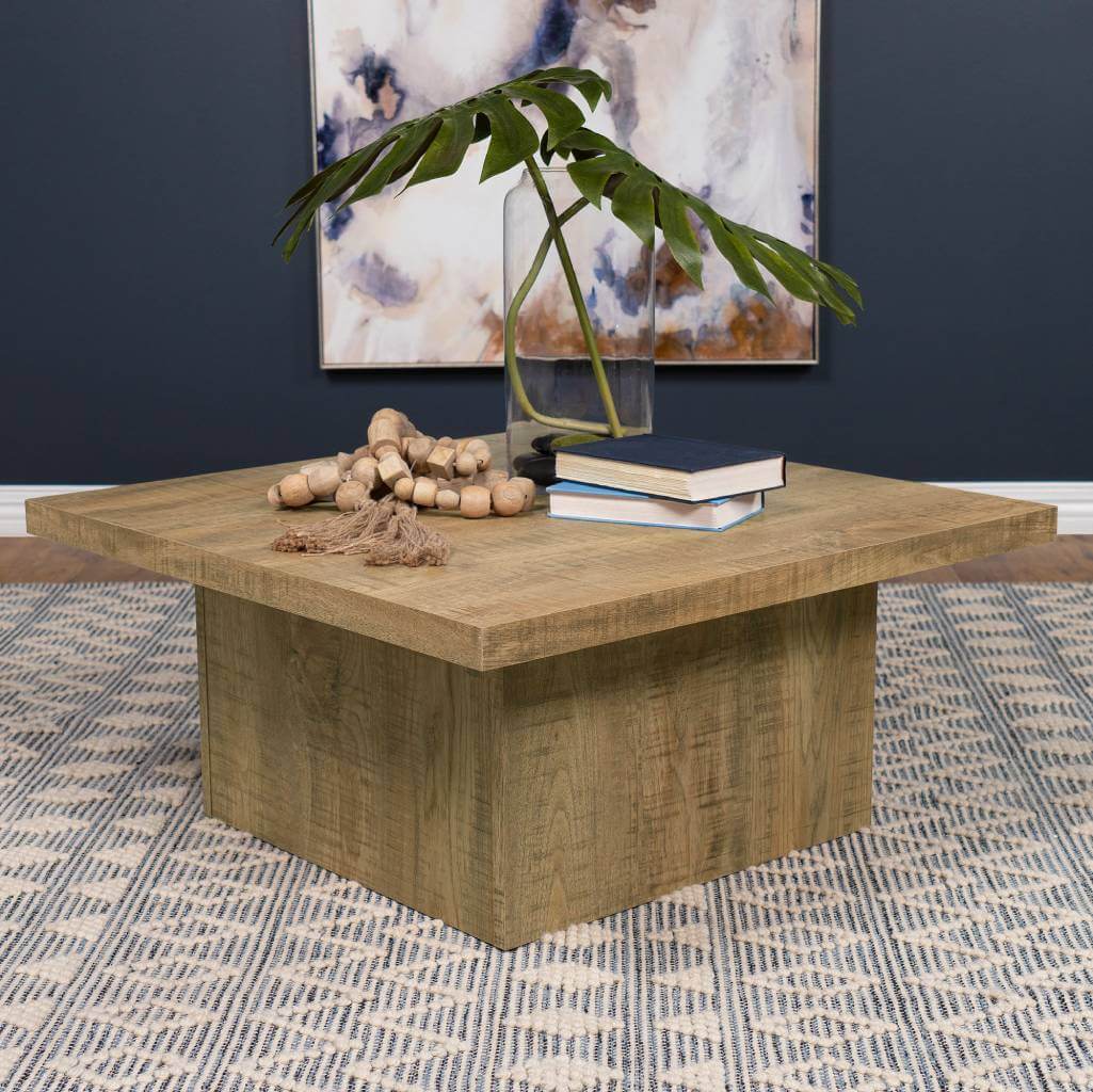 artevious square coffee table