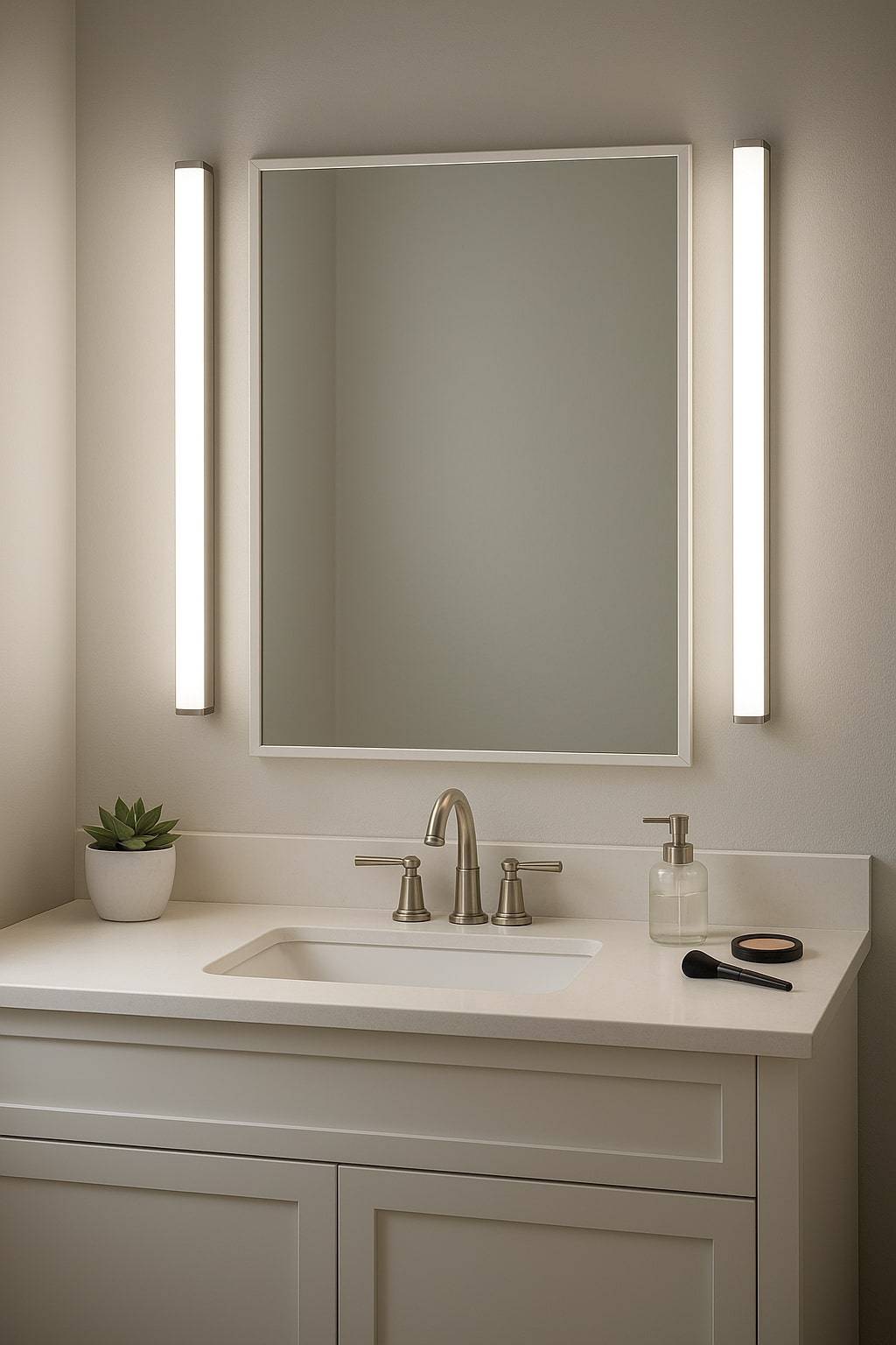 bathroom vanity lights for flawless application