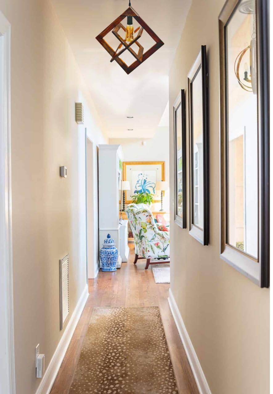 hallway width, height, and length