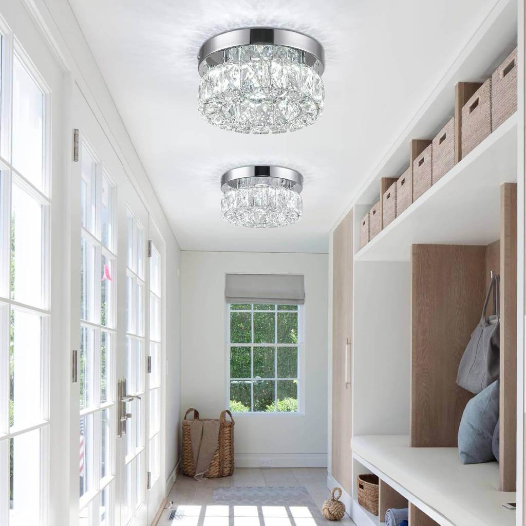 mini crystal chandelier