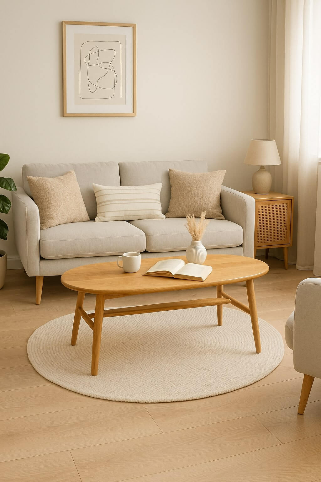 oval coffee table small living room options