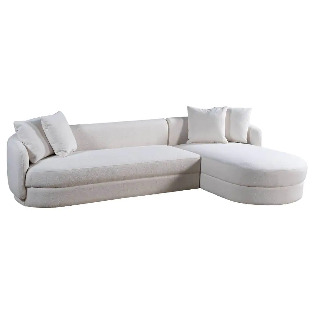 2 Piece Japandi Sectional Sofa