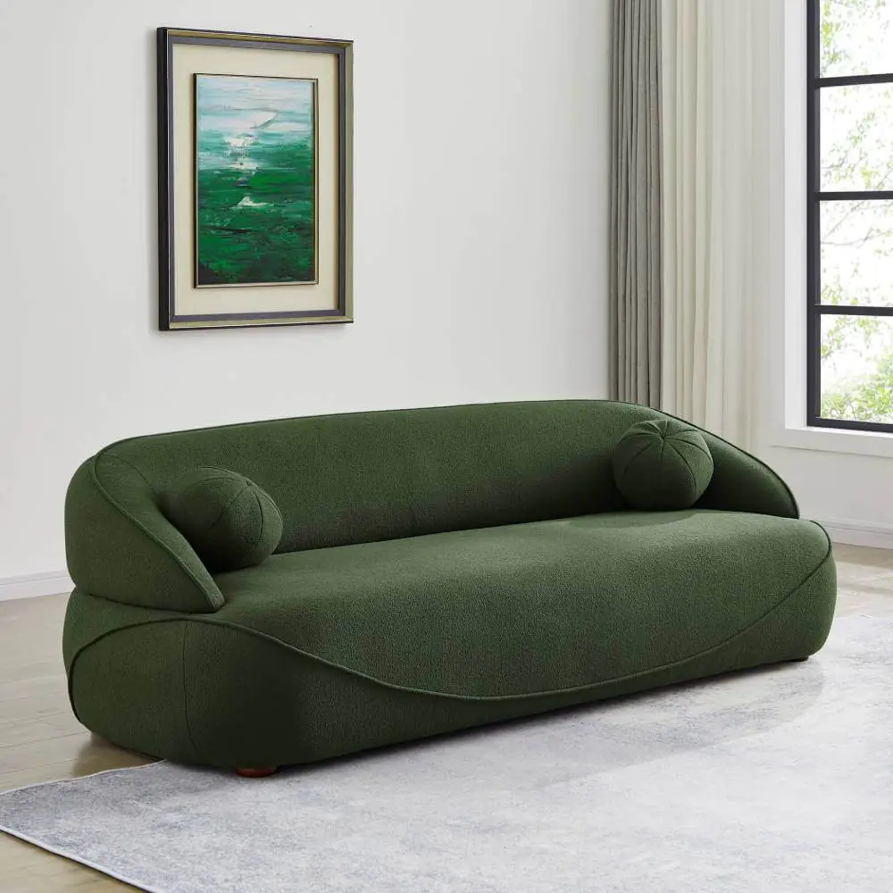 Borsan Japandi Curvy Sofa Couch