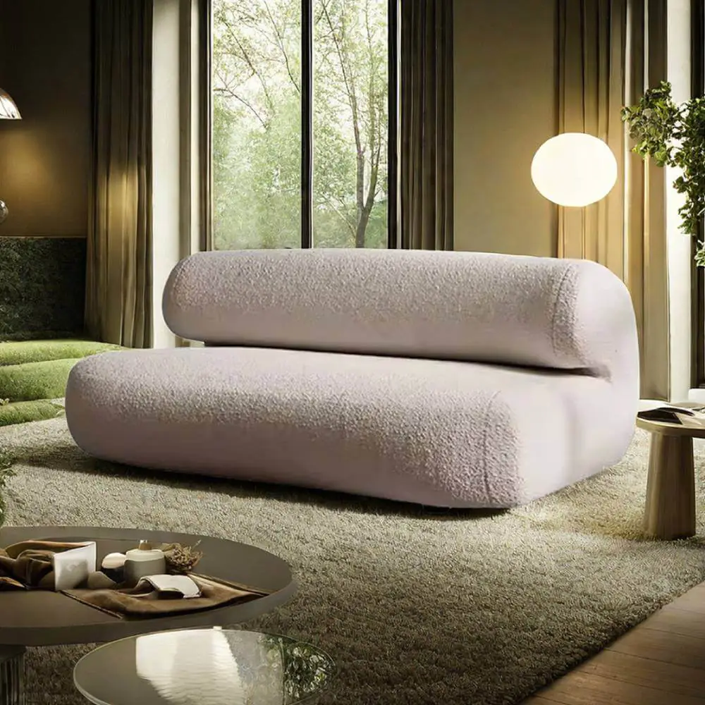 Wabi-sabi French In line Upholstered Sofa