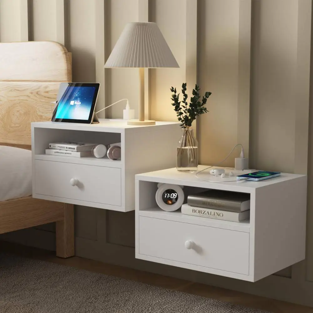 IGERI Floating Nightstand Set