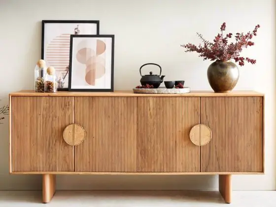 Japandi Sideboards to Keep Your Home Looking Neat and Calm