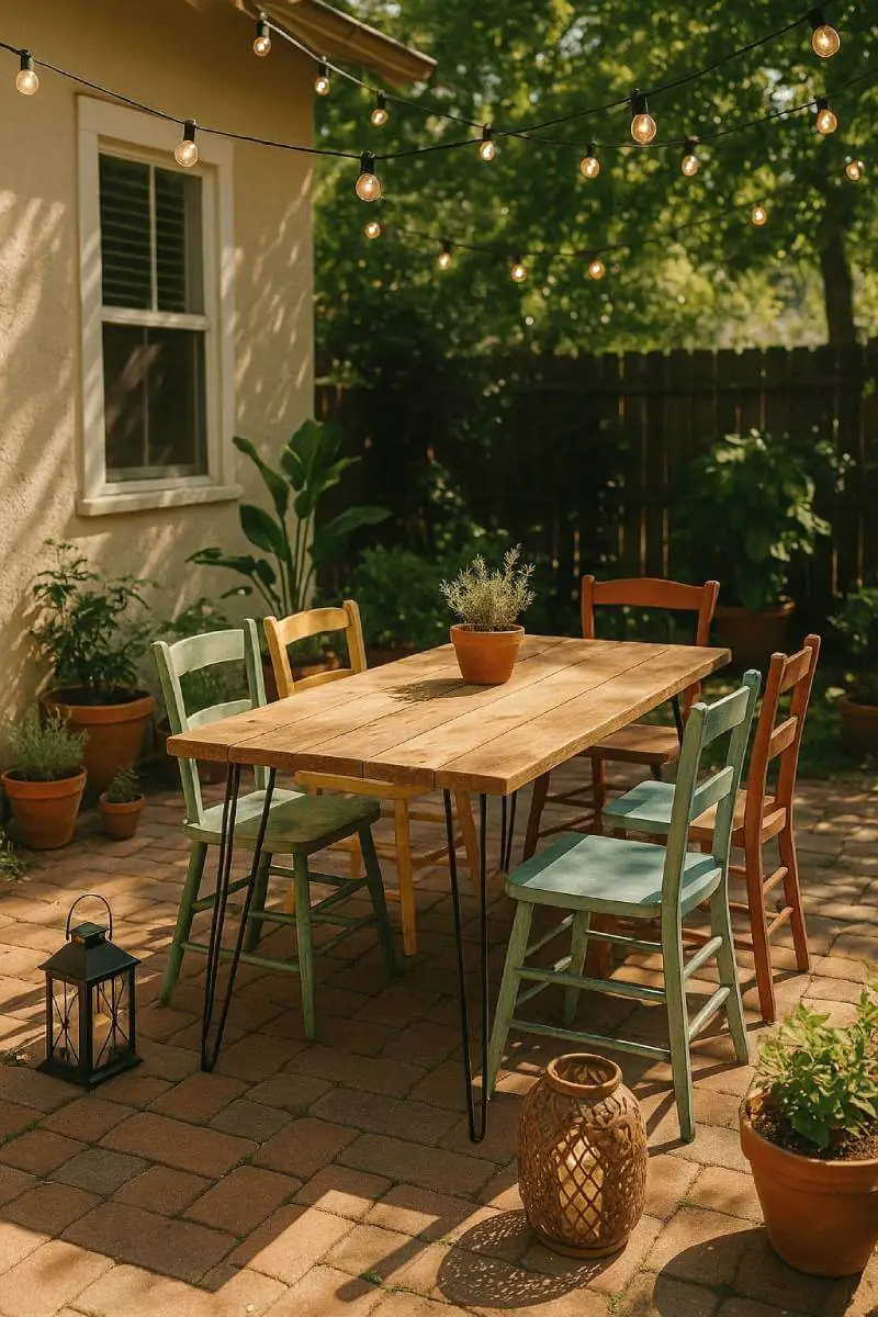 outdoor patio ideas diy outdoor dining set